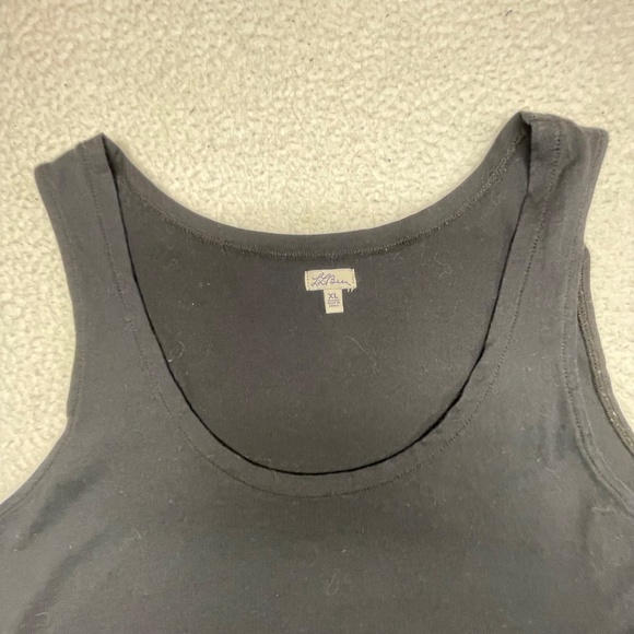 Women’s  LL Bean XL Black Tank Top - Picture 3 of 12